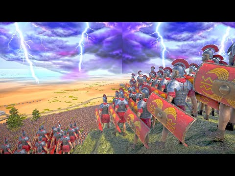NEW WW2 ARTILLERY vs 4,000,000 Roman Empire - Ultimate Epic Battle Simulator 2 UEBS 2
