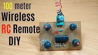 How to make long distance rc transmitter wireless 