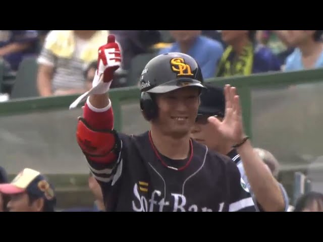 【5回表】ホークス・明石逆転タイムリー!! バファローズ・金子千尋の初球捉えた!! 2015/7/5 Bs-H