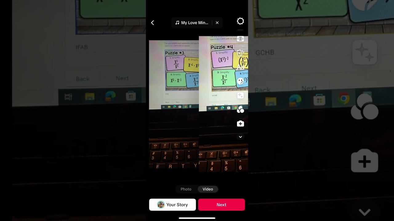 Exponent rules, digital escape room