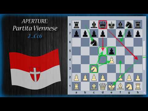 Chess Openings 42 - Viennese Game - Nf6 Falkbeer Variation - Nc6 Defense Max Lange