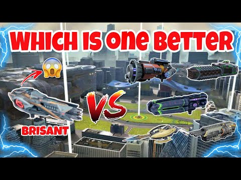 [WR] 🔥 Brisant VS Devastator, Stake, Hammer, Glory, Thunder Weapon Comparison |War Robots|