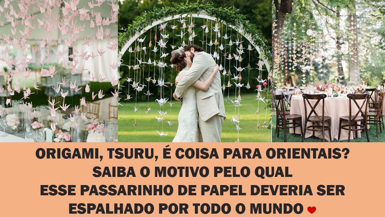 Origem do Origami e significado do Tsuru