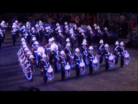 Massed Bands of H.M. Royal Marines, Edinburgh Tattoo 2014