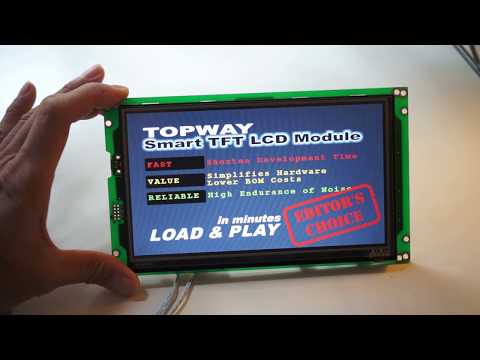 TOPWAY Smart LCD - Static Text, Static Icon