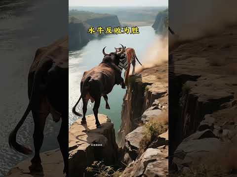 Bison bravely fights leopard to protect its cub #WonderfulAnimalWorld#059