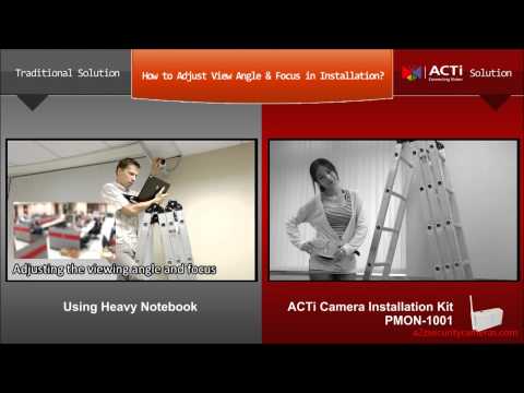 Acti Time is Money  Acti Camera Installation Kit VS Traditional Installation