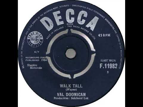 UK New Entry 1964 (228) Val Doonican - Walk Tall