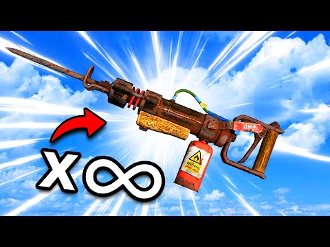 I Eco Raid a TOXIC Clan With UNLIMITED Jackhammers - Rust Zerg