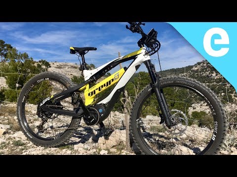 First ride on the Greyp G6 electric mountain bike
