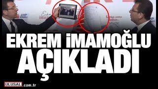 Ekrem İmamoğlu'ndan belgeli İstanbul seçim sonuçları ve fotoğraflı Erd