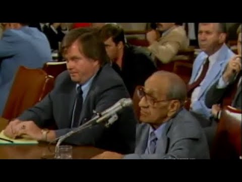 Chicago Outfit Boss Anthony “Joe Batters” Accardo called before a Senate committee (1984)