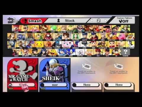 S@X Sept. Monthly - VGBC | GimR (G&W) vs Snow (Fox) - Smash 4 Winner's Bracket