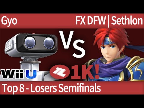 TLOC $1K Smash 4 - Gyo (ROB) vs FX DFW | Sethlon (Roy) - Top 8 - Losers Semifinals