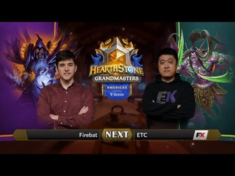Firebat vs ETC - Division B - Hearthstone Grandmasters Americas 2020 Season 1 - Week 5