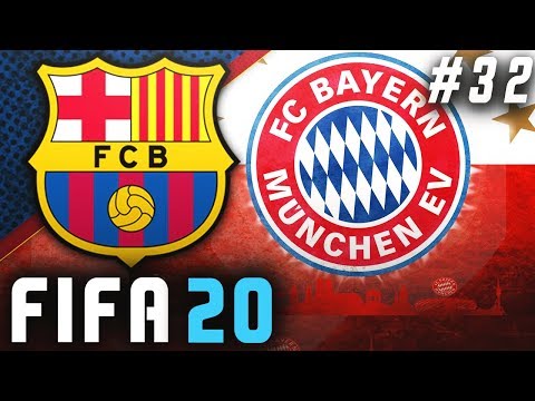 BAYERN IN THE CHAMPIONS LEAGUE!! - FIFA 20 Barcelona Career Mode EP32