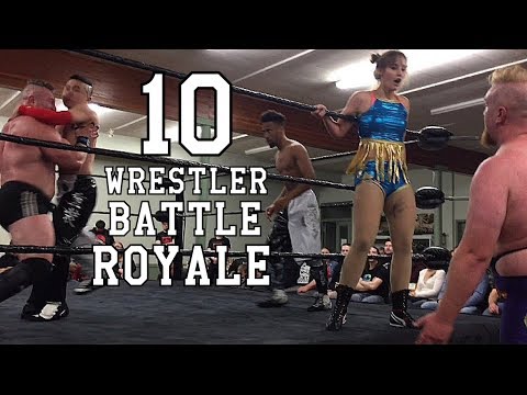 ECCW 10 Wrestler Battle Royale