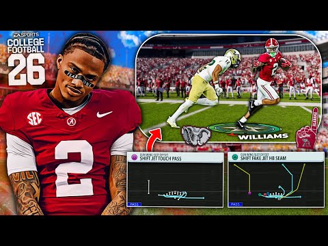 This NEW Alabama College Football 26 Offense Is A CHEAT CODE💥