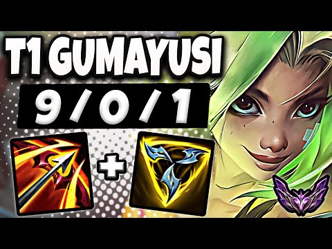 T1 Gumayusi Zeri ADC vs Jhin - Patch 13.11 Korea Master ✅