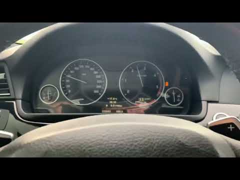 2011 F10 BMW 530d 245 HP 0-160 km/h acceleration hızlanma