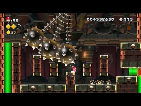New Super Mario Bros U Walkthrough - Part 9 - World 9 Superstar Road