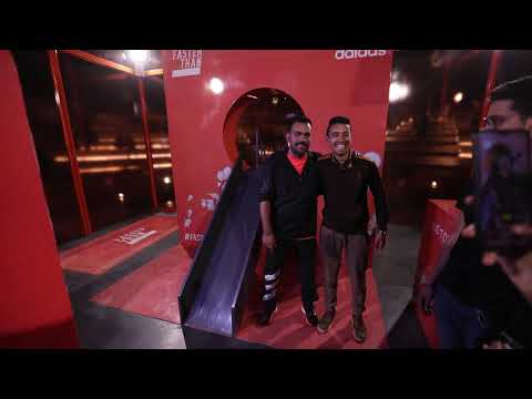 Pop-Up Event for Adidas, Faster Than Campaign