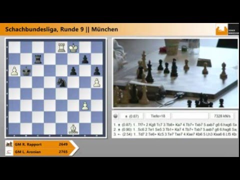 Schachbundesliga 2015/16: Finale der Partie Rapport - Aronian