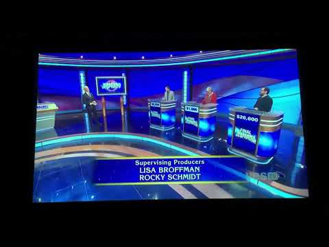 Jeopardy, short end credits - Patrick Hume Day 4 (4/19/21)