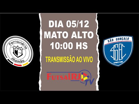 CARIOCA FUTSAL 2021 - FERROVIÁRIO X SÃO GOÇALO E.C.