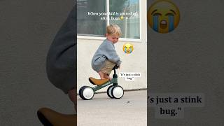Toddlers will be scared of literally anything 🥴#ToddlerFears#ToddlerLife #FunnyKids#ParentingHumor