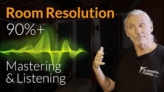 Room Resolution: 90%+ - Mastering & Reference Listening - www.AcousticFields.com