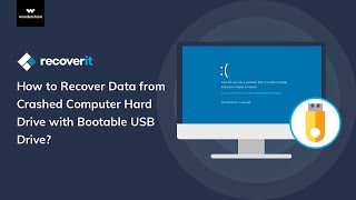How to Recover Data from Crashed Computer Hard Drive with Bootable USB Drive