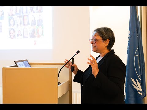 Professor Quarraisha Abdool Karim TWAS 40th Anniversary