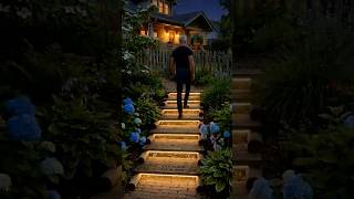 DIY Budget Garden Stairs Using Wood Logs You'll Love 🪵🌿