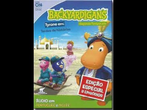 DVD Backyardigans | Tyrone em: Tardes de Histórias (completo)