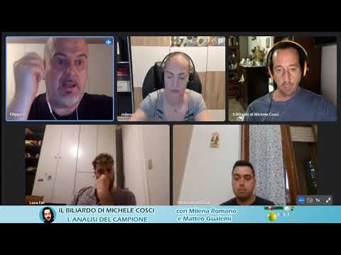 L'analisi del Campione - Il biliardo e la mente, una serata con Milena Romano e Matteo Gualemi (1)