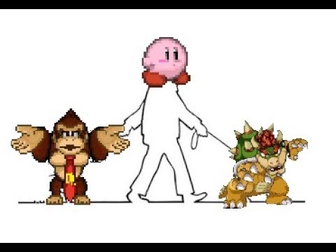 How i see Kirby VS DK/Bowser matchup