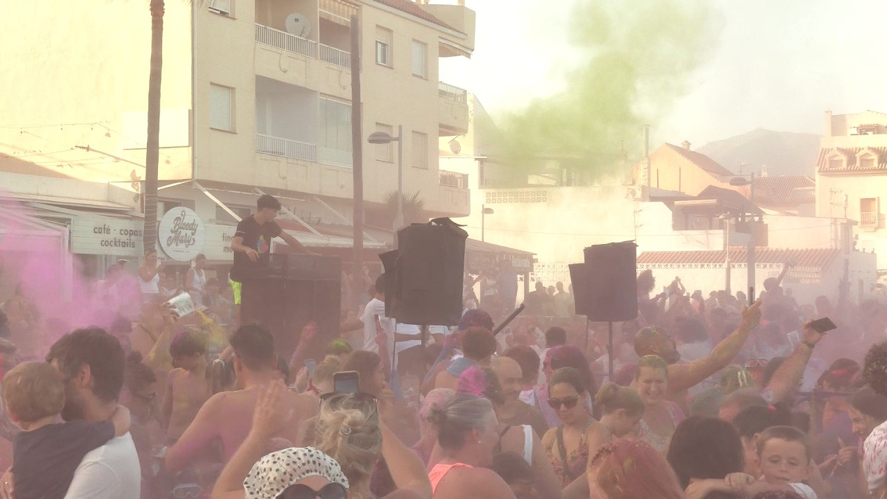 Celebrada con éxito la Holi Party Celebrada con éxito la Holi Party