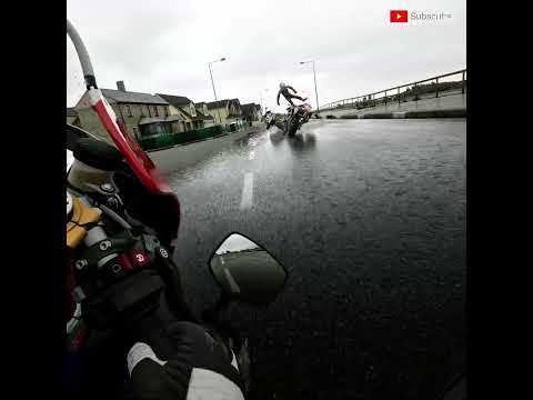 ISLE OF MAN TT Epic Crash Scene