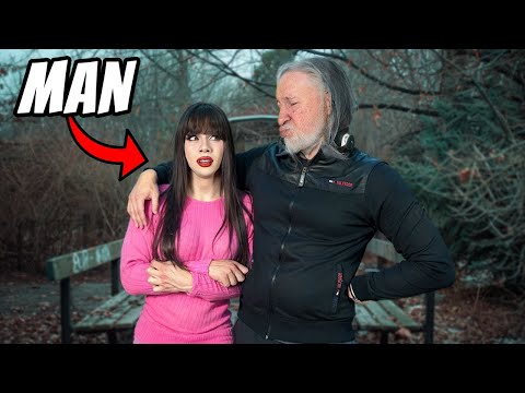 PRETENDING TO BE A GIRL IN PUBLIC AT NIGHT PRANK