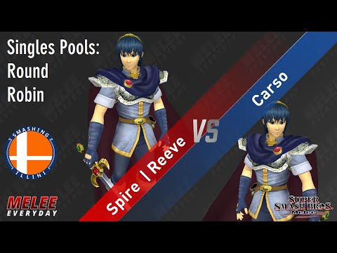 House of Paign 16 - Spire | Reeve (Marth) vs. Carso (Marth) - SSBM - Round Robin Pools