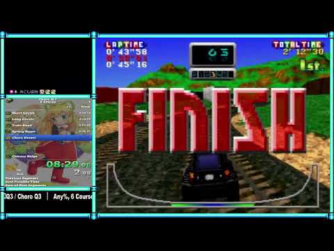 Choro Q3 6 Course in 13:16 (IGT 11:33.02)