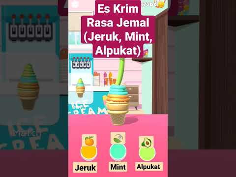 Es Krim Rasa Jemal 🍊🍃🥑 #shorts #icecream #youtubeshorts