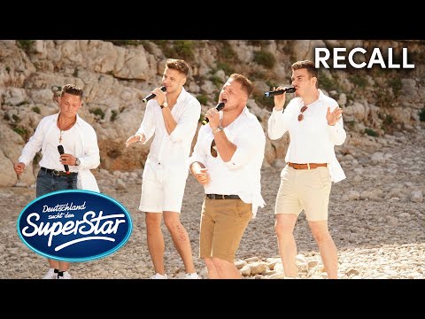 Gianni, Din, Domenico, Harry: Love Really Hurts Without You (Billy Ocean) | Recall #1 | DSDS 2022