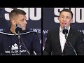 THE FULL GENNADY GOLOVKIN VS SERGIY DEREVYANCHENKO FINAL PRESS CONFERENCE & FACE OFF