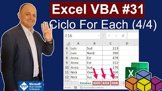 Excel VBA #31 Dividere un database su più fogli con il ciclo For Each (split Excel database) Macro