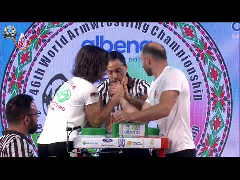 Semifinal — Natsvlishvili Tengizi vs Dauren Absattar | Up to 65 kg | XLVI WORLD ARMWRESTLING | 2025