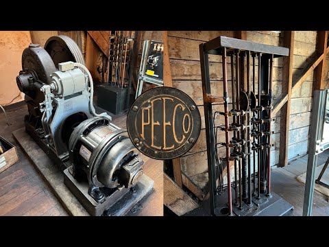 EPIC 1930 Pacific Elevator Equipment Co. Traction Elevator Machine Room Tour!