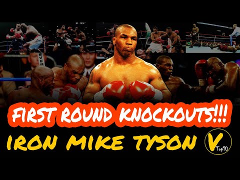 10 Mike Tyson Greatest First Round Knockouts