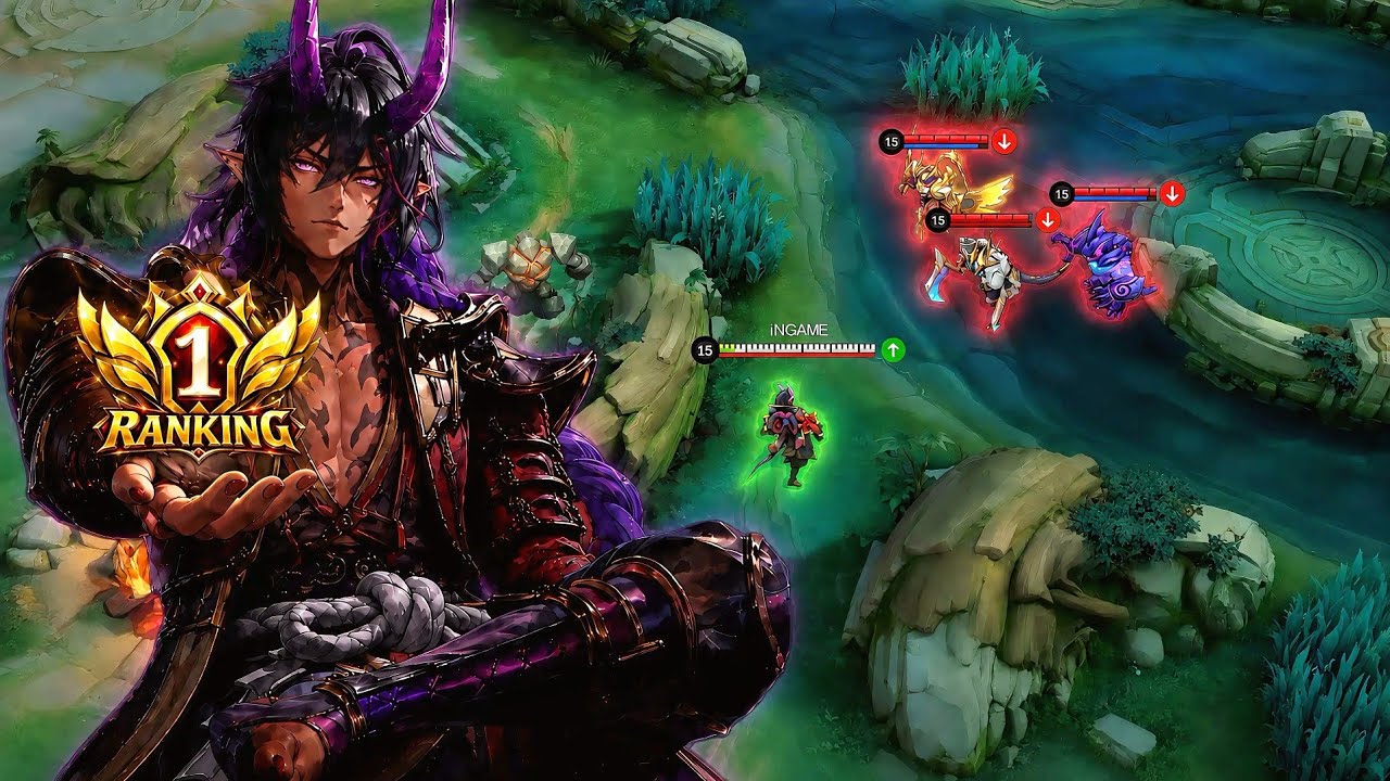 GLOBAL 1 DYRROTH SECRET TRICK TO ALWAYS WIN AND DOMINATE IN HIGH RANK MATCH - MLBB